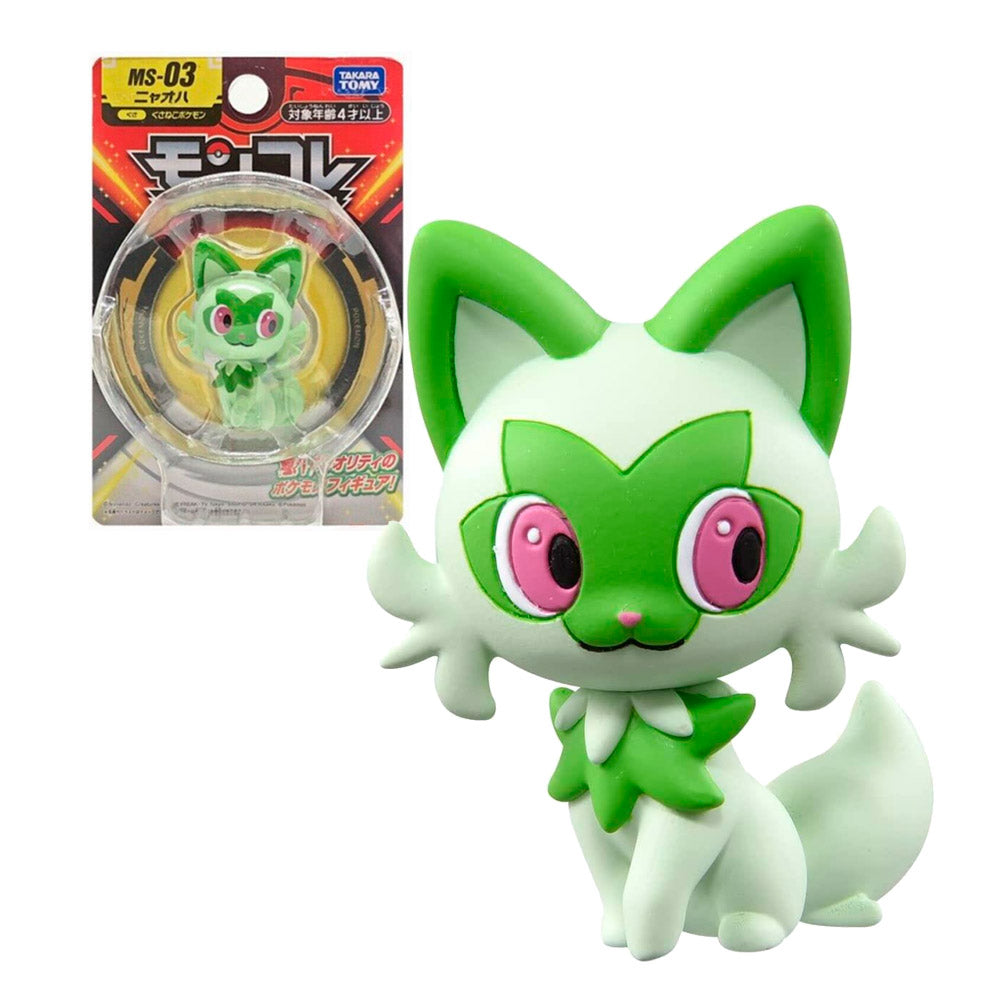 POKEMON MONCOLLE SPRIGATITO MS-03 | TAKARA TOMY POKEMON MONCOLLE SPRIGATITO MS-03 | TAKARA TOMY